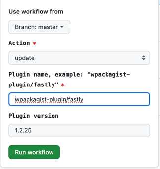Plugins Workflow